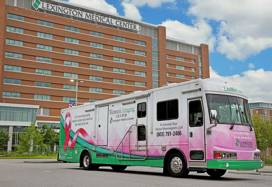 The Lexington Health mammography van.