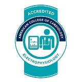 The Electrophysiology Certification logo from the American College of Cardiology.